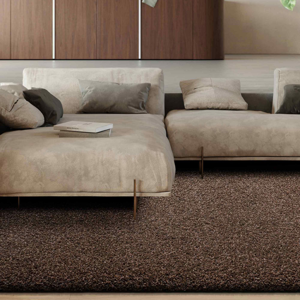 Twilight Rug 039-0001-8822 Rusty Brown 65cm x 130cm