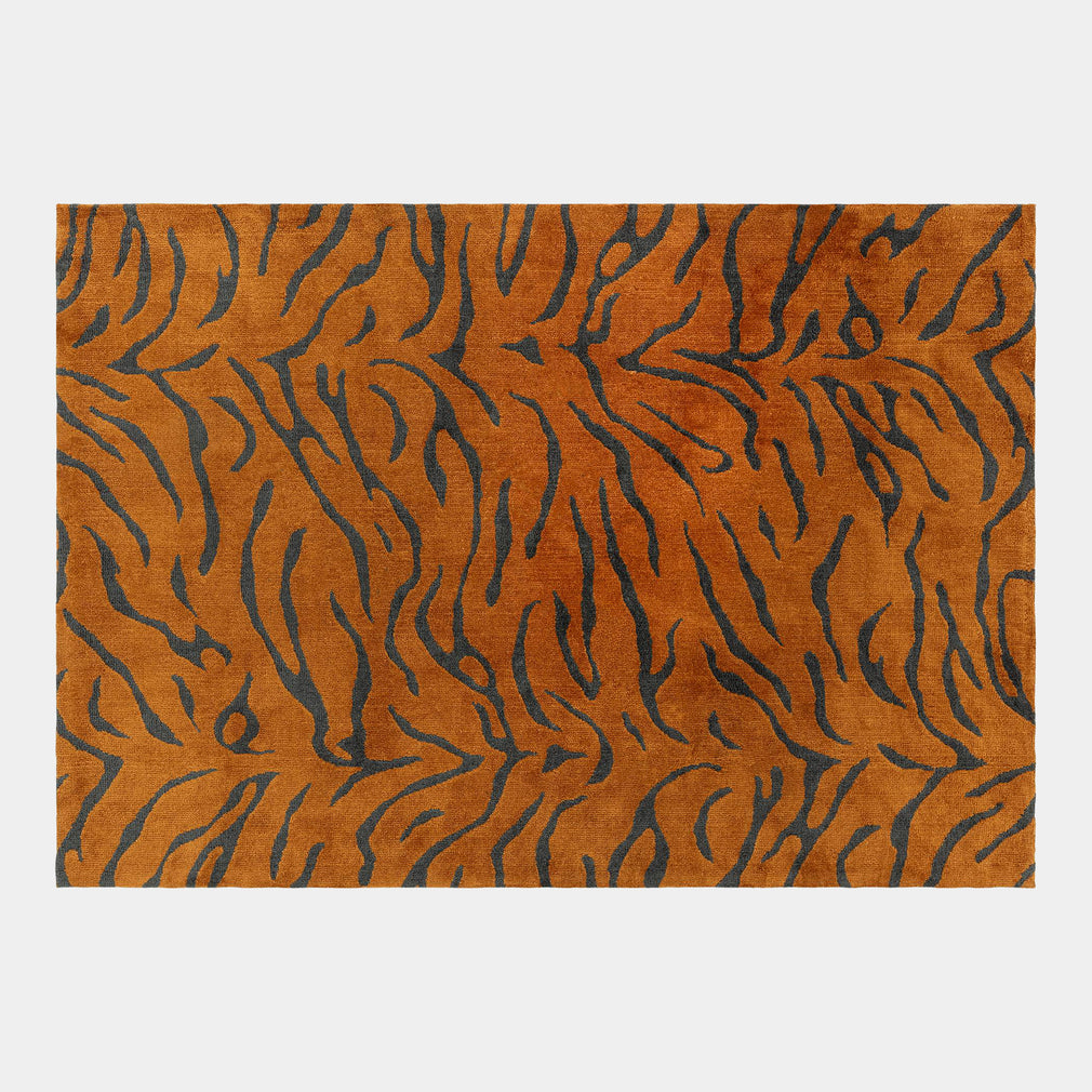 Wilder - Patterned Rug Tiger Spice