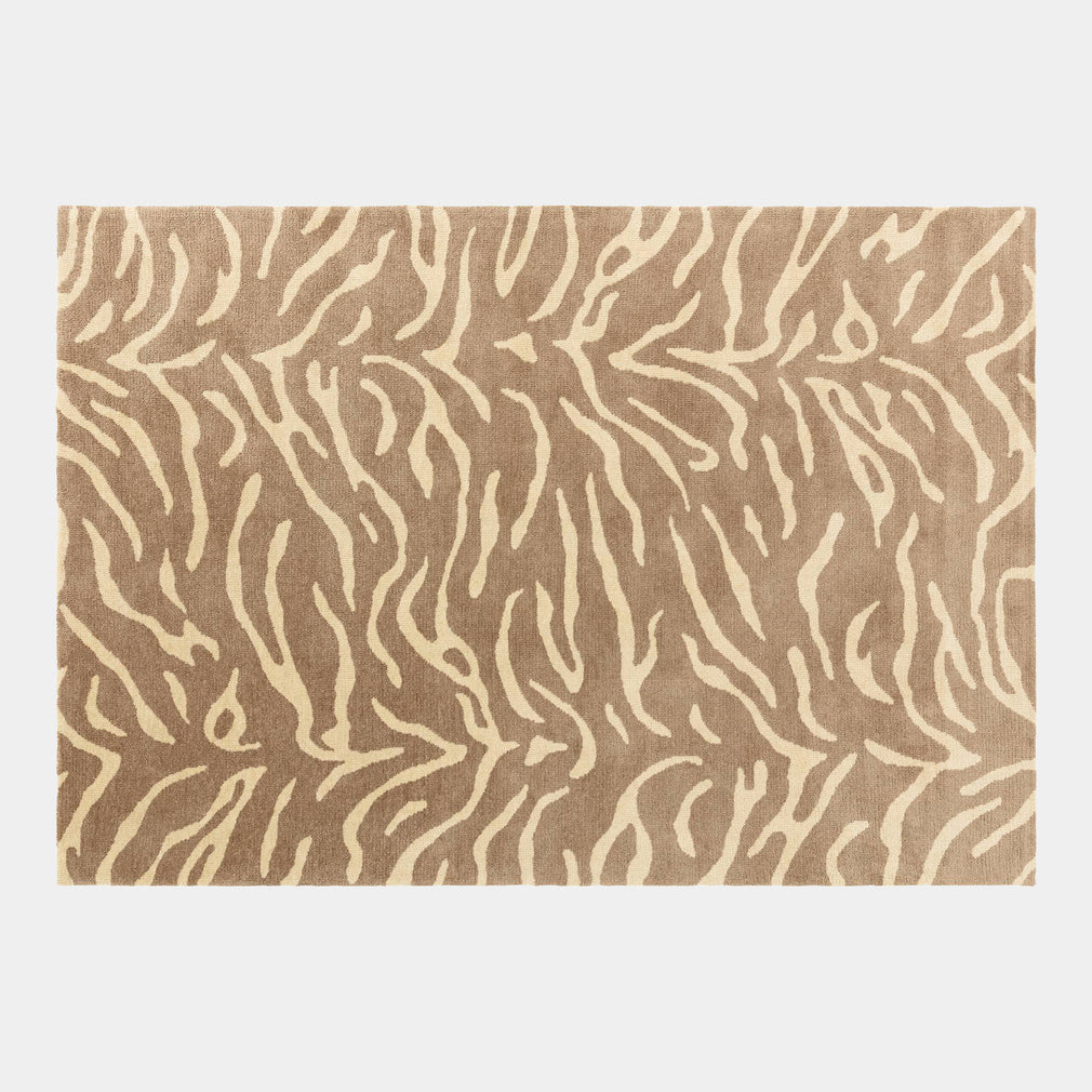 Wilder - Patterned Rug Tiger Taupe