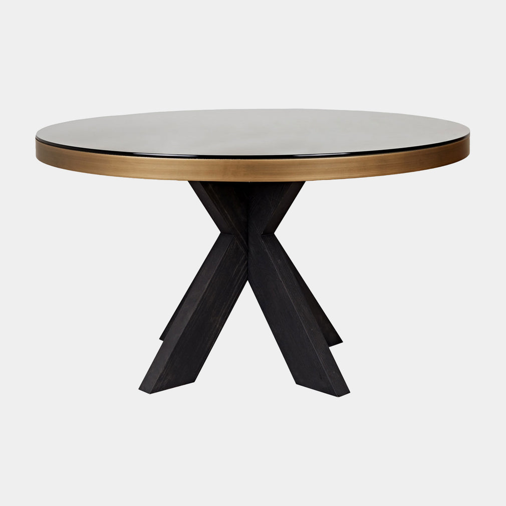 Ridgeville - Round Glass Dining Table