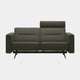 Stressless Stella - 2 Seat Sofa, Leather 09408 Dark Olive