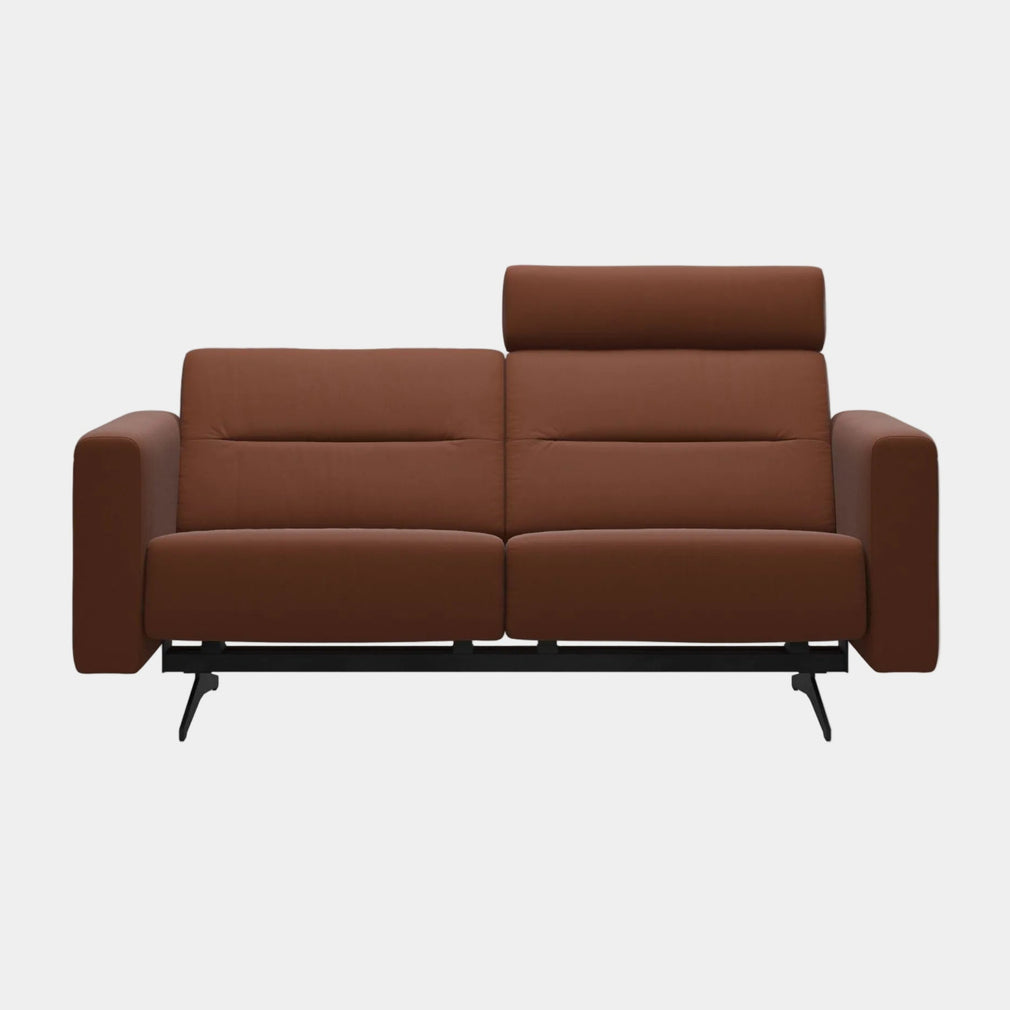 Stressless Stella - 2 Seat Sofa, Leather 09442 Copper