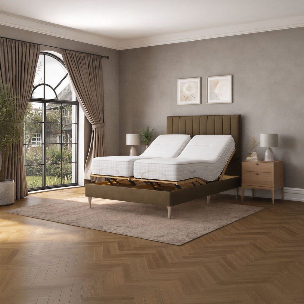 Wenlock Adjustable - Premium Slatted or Optim Adjustable Divan Set