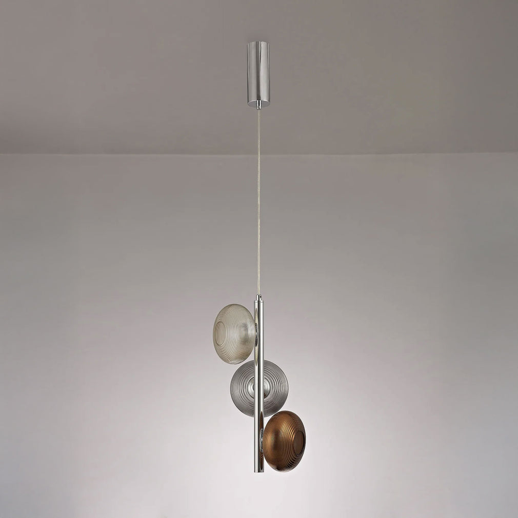Vespera Champagne - Triple Pendant Ceiling Light