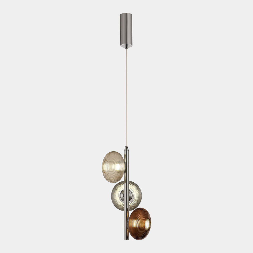 Vespera Champagne - Triple Pendant Ceiling Light