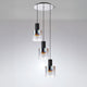 Rizzi Chrome - Pendant Ceiling Light, 3 Light