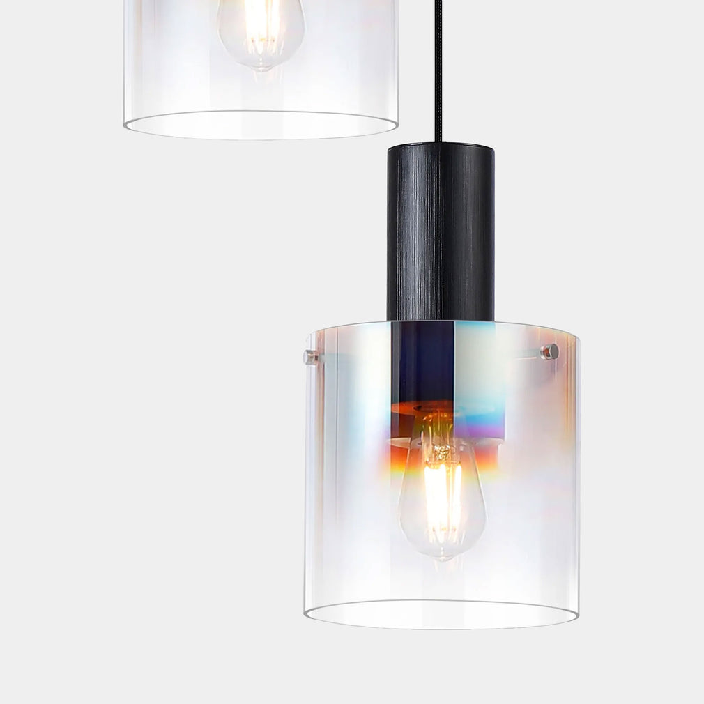 Rizzi Chrome - Pendant Ceiling Light, 3 Light