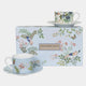 Designers Guild Porcelaine De Chine - Tea Cups & Saucers, Set of 2