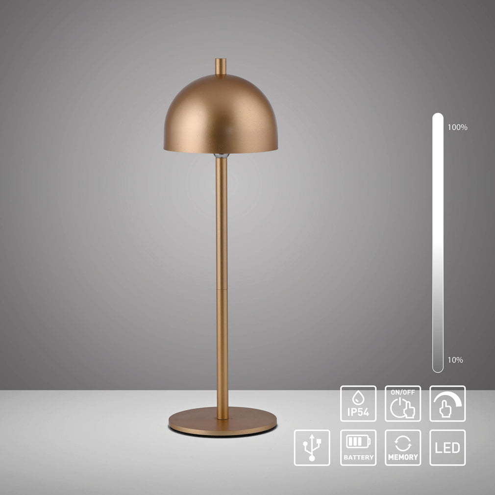 Summen Gold - Outdoor Table Lamp