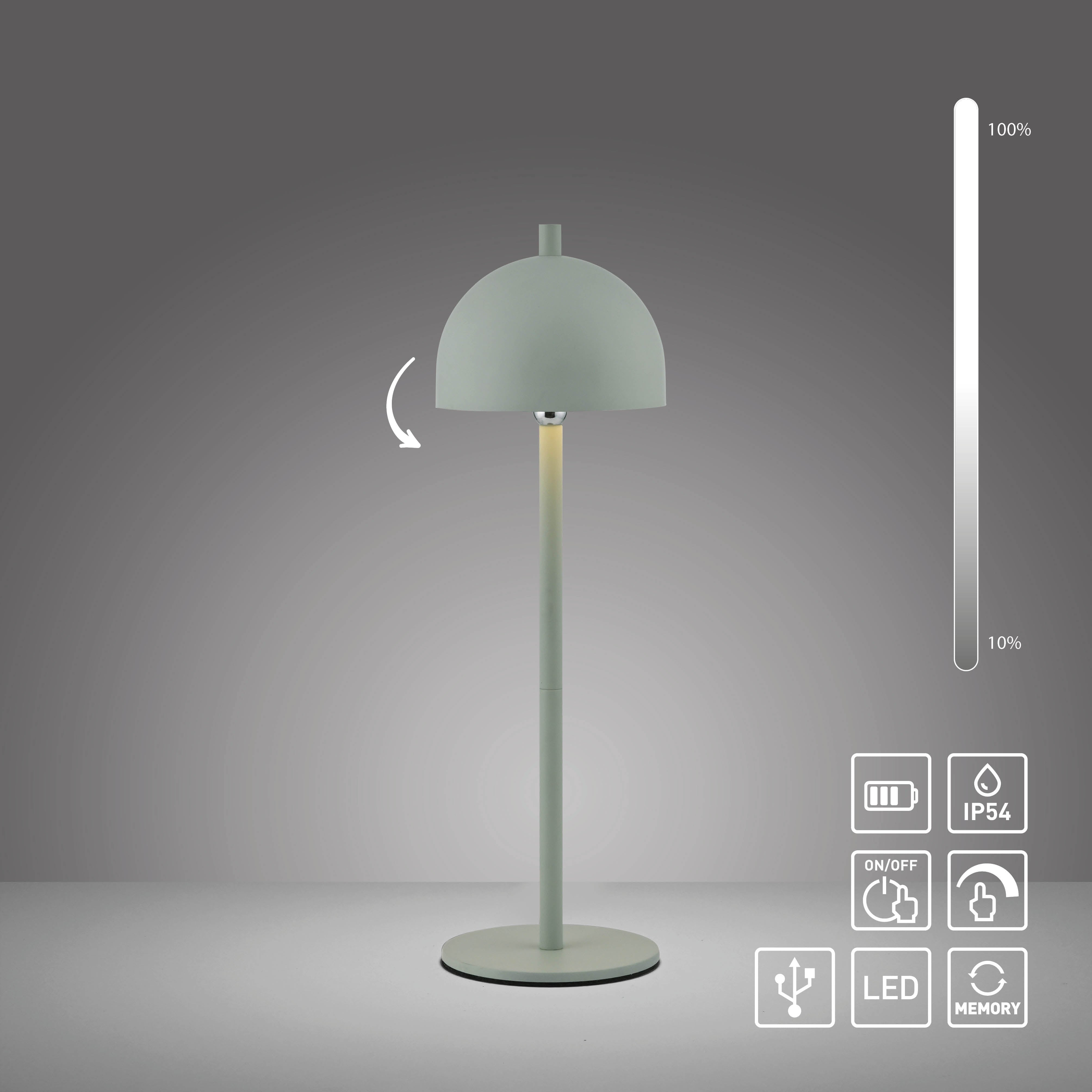 Summen Green - Outdoor Table Lamp