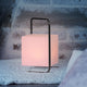 Moxton Black & White - Outdoor Lantern Lamp
