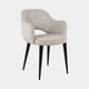 Ashley - Dining Armchair, Natural Fancy Fabric