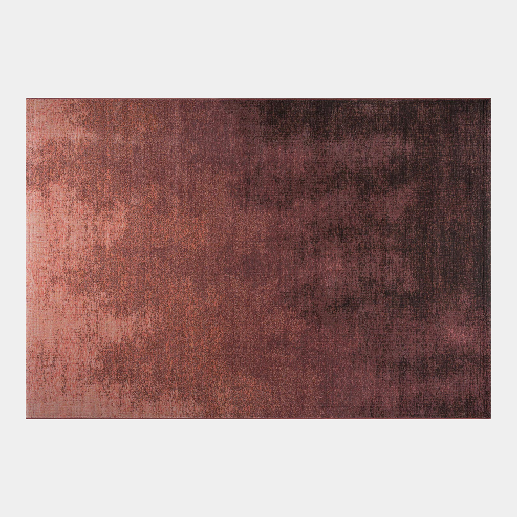 Galleria Ombre - Patterned Rug Red