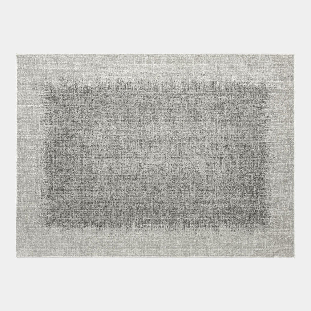 DKNY Grand Street - Patterned Rug GRN03 Light Grey