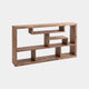 Java - Low Room Divider Shelf, Wood