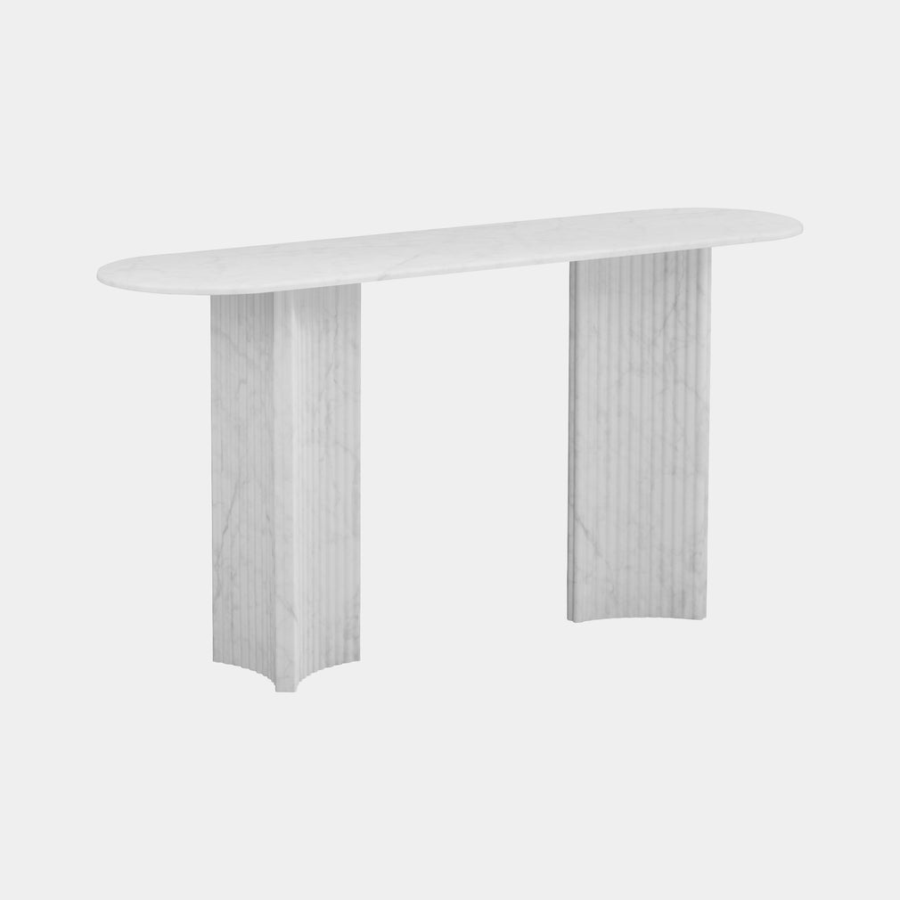 Cloud - Marble Effect Console Table