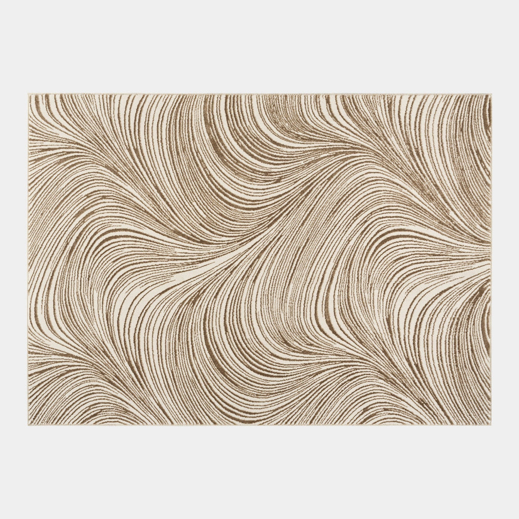 DKNY Central Park West - Patterned Rug Beige Brown