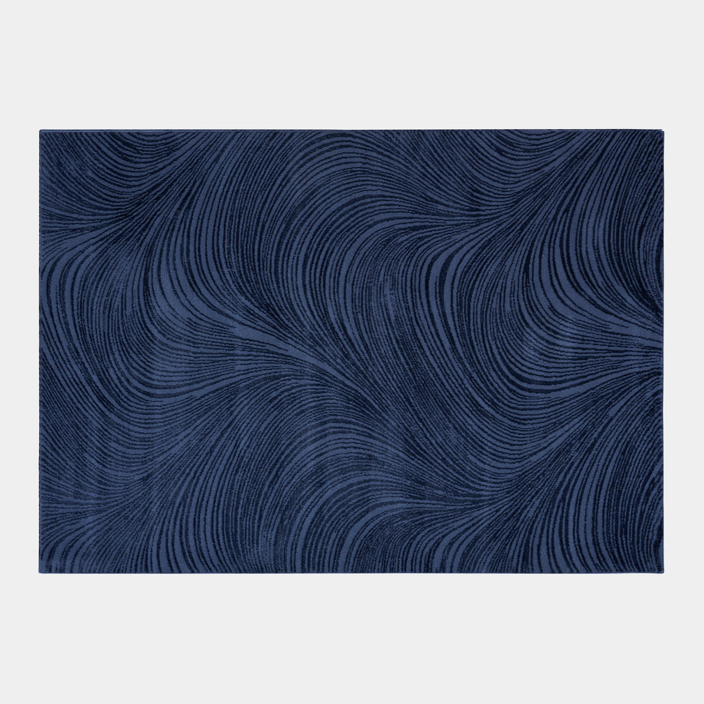 DKNY Central Park West - Patterned Rug Navy