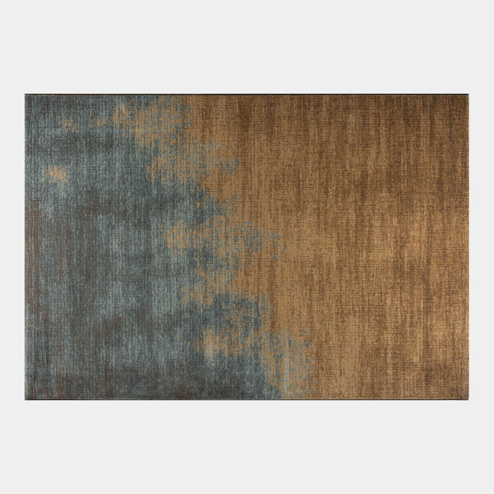 Galleria Ombre - Patterned Rug Blue Tan