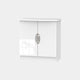 Cornell - 2 Door Sideboard, High Gloss 2 Doors White