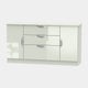 Cornell - Sideboard, High Gloss Wide 2 Door 3 Drawers Kashmir