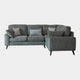 Logan - RHF Corner Sofa, Fabric