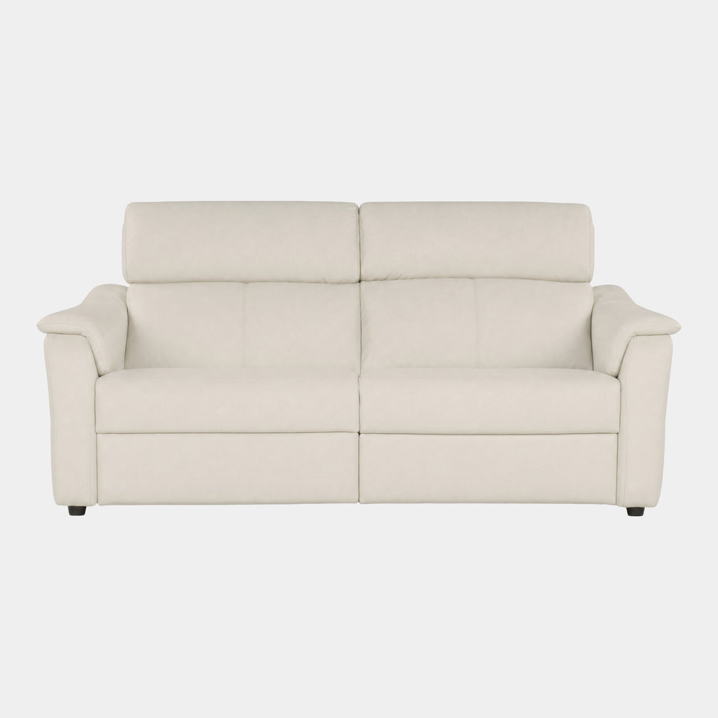 Rimini Quickship - 2 Seat Power Recliner Sofa with Adjustable Headrest & Lumbar, Fango Leather