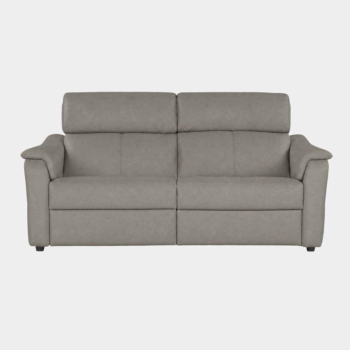 Rimini - 2 Seat Power Recliner Sofa with Adjustable Headrest & Lumbar, Taupe Leather
