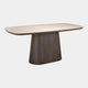 Carlton - Ceramic Dining Table, Pedestal Base