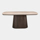 Carlton - Ceramic Dining Table, Pedestal Base