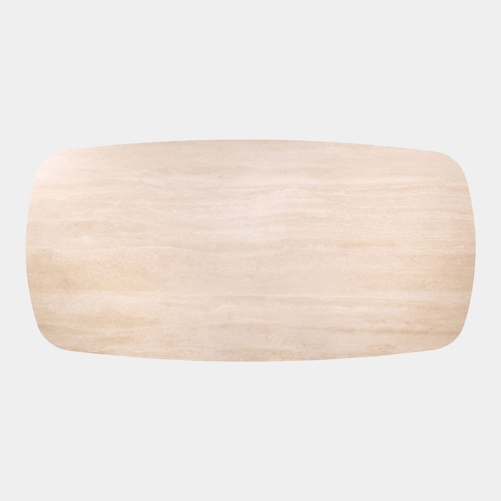 Carlton - Ceramic Dining Table, Pedestal Base