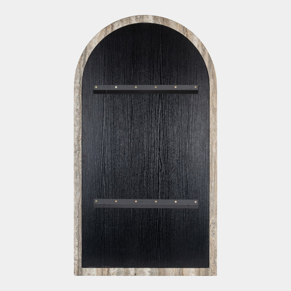 Travertine Arch - Wall Mirror