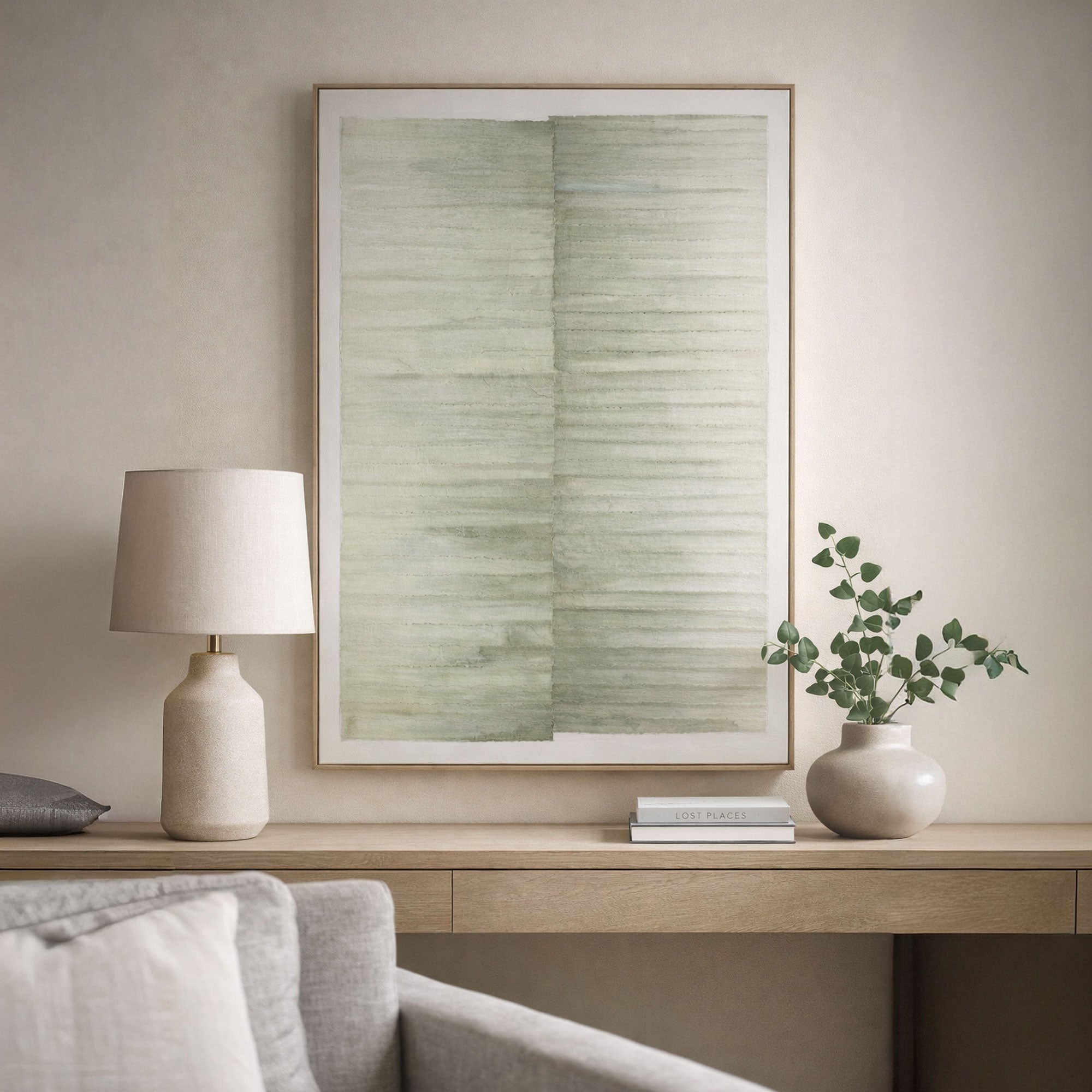 Oran - Framed Canvas Wall Art