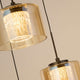 Hennesy Bronze - Pendant Cluster Ceiling Light, 5 Light