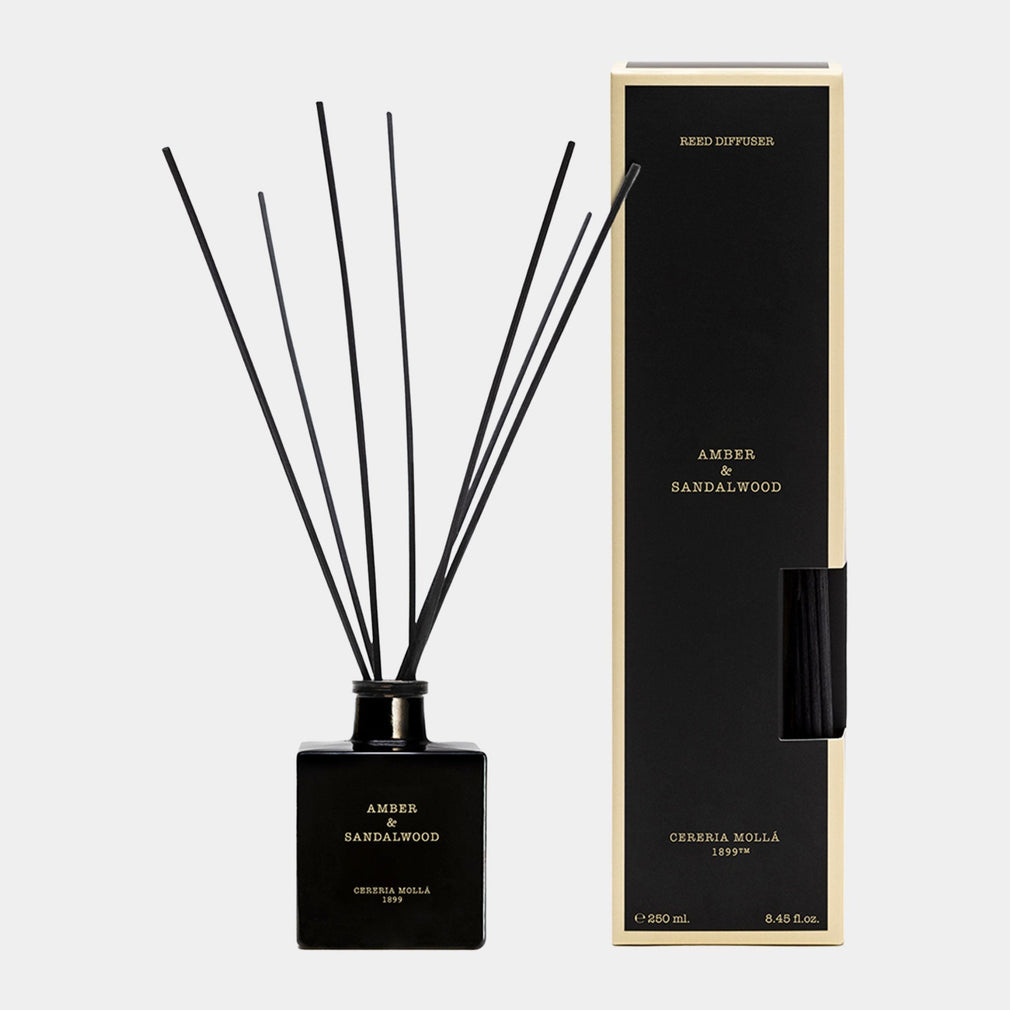 Cereria Molla - Amber & Sandalwood Reed Diffuser 250ml