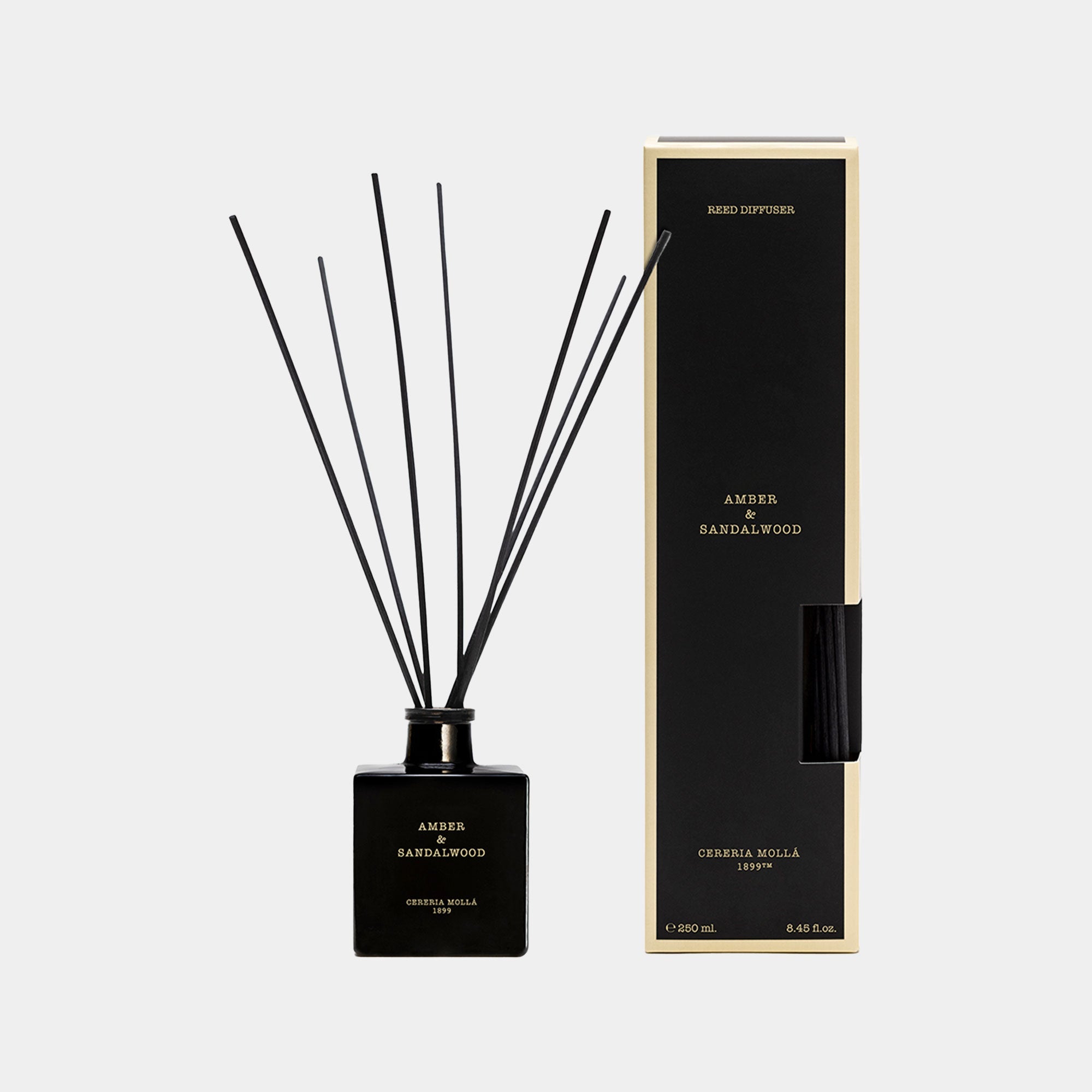 Cereria Molla - Amber & Sandalwood Reed Diffuser 250ml