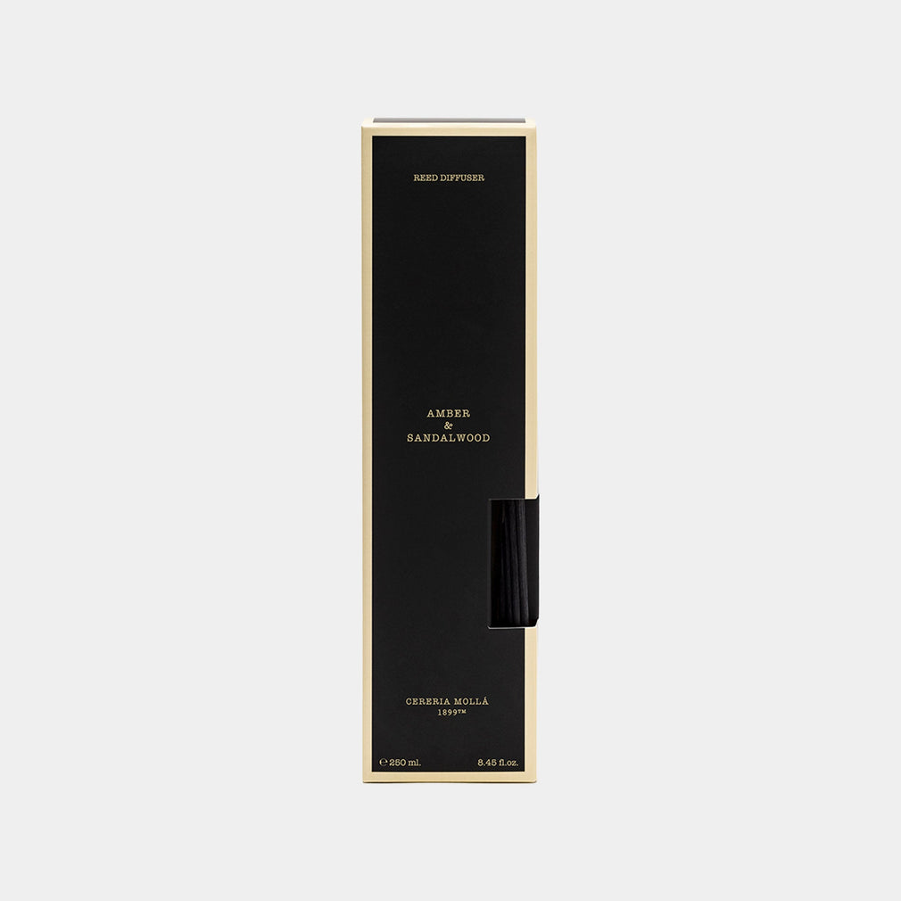 Cereria Molla - Amber & Sandalwood Reed Diffuser 250ml
