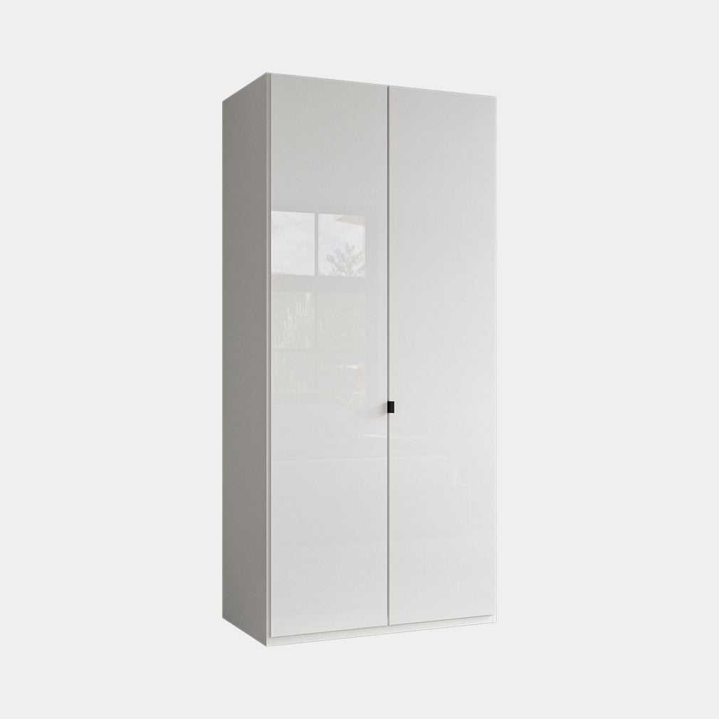Florida - Wardrobe 100cm 2 Door White