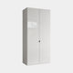 Florida - Wardrobe 100cm 2 Door White