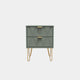 Jewel - 2 Drawer Bedside Table, Small