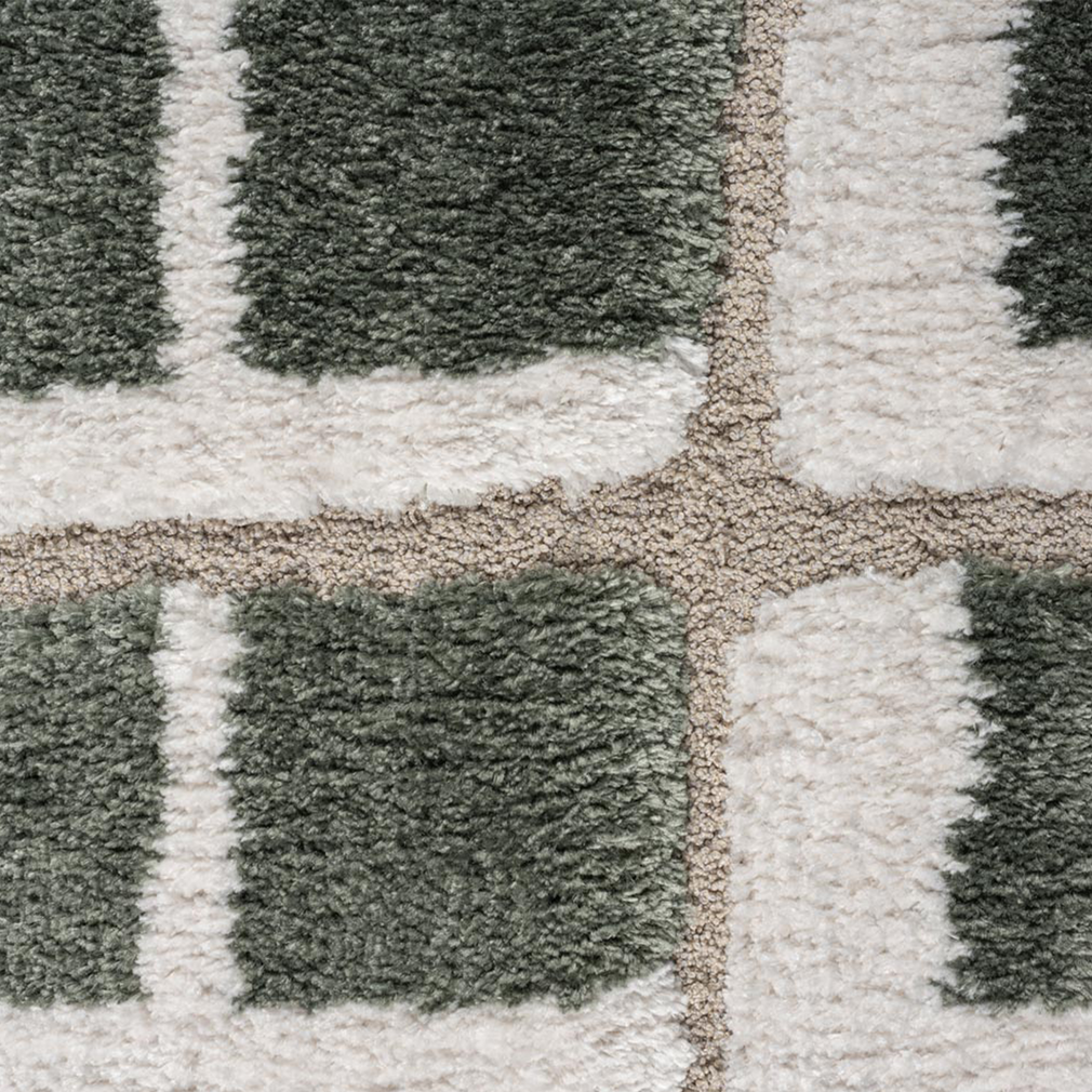 Dune - Patterned Rug, Green