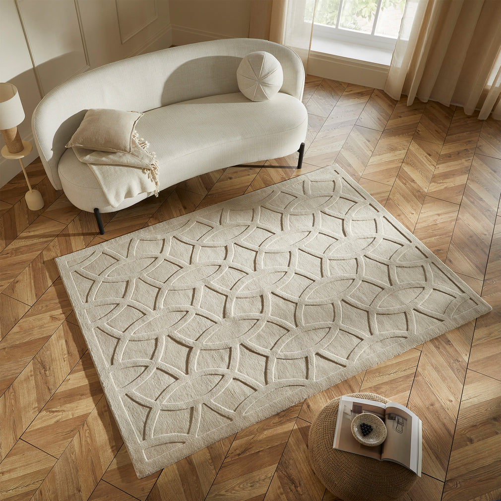 Priory Circles - Patterned Rug