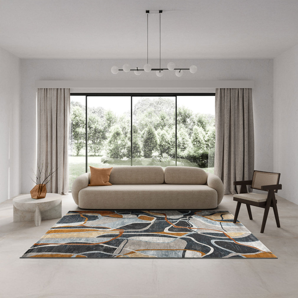 Canyon Lava - Patterned Rug