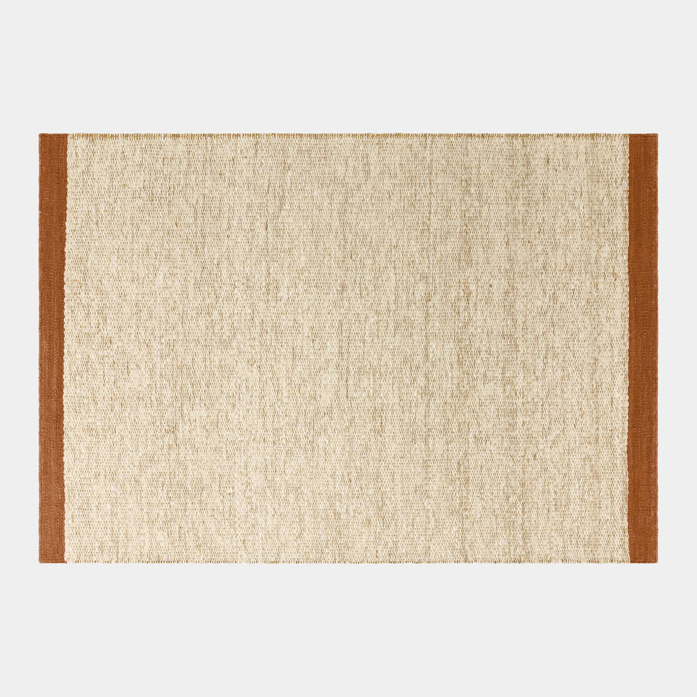 Lima - Wool Rug Rust