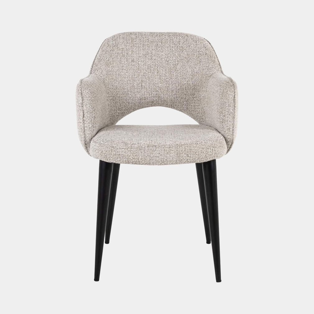 Ashley - Dining Armchair, Natural Fancy Fabric