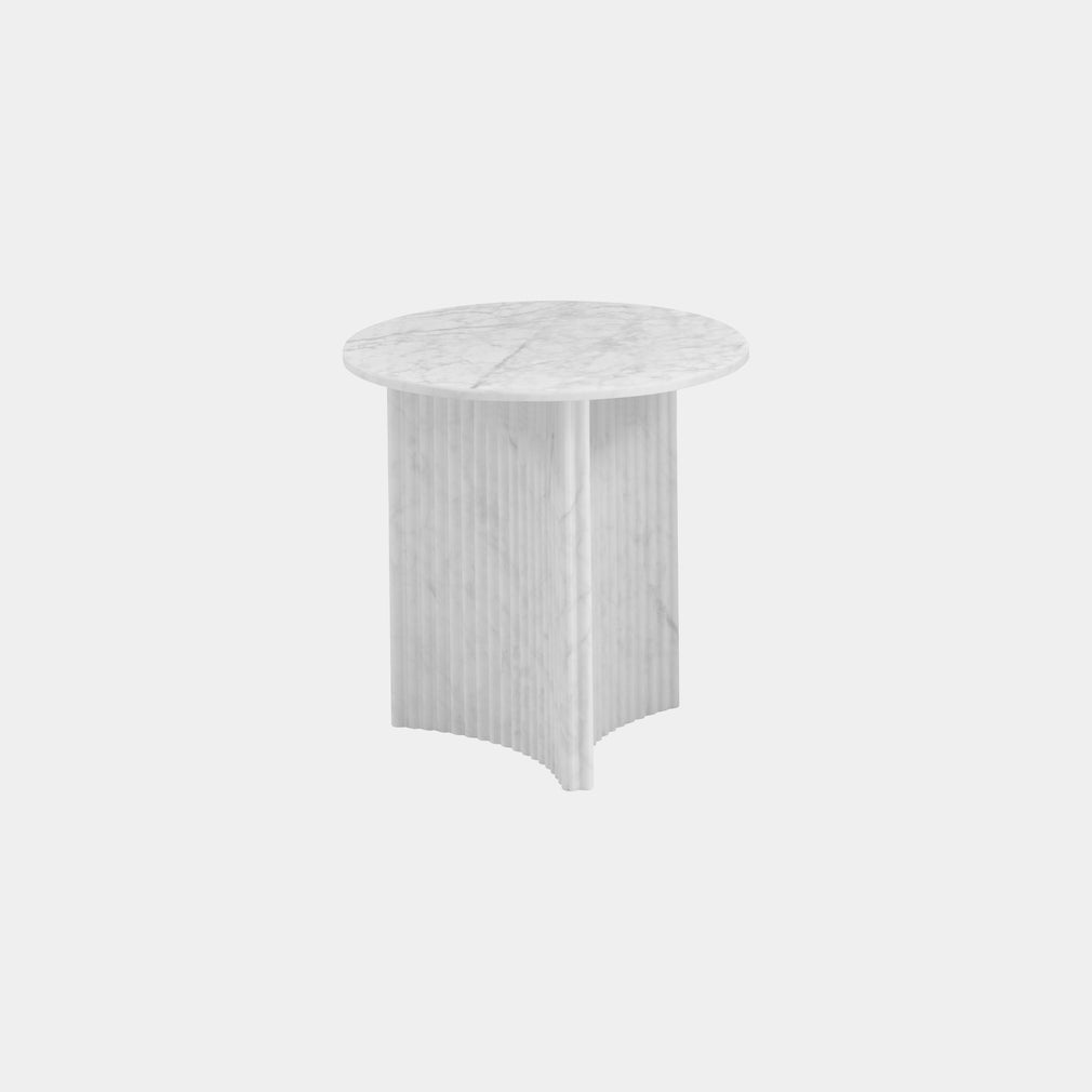 Cloud - Marble Effect Lamp Table