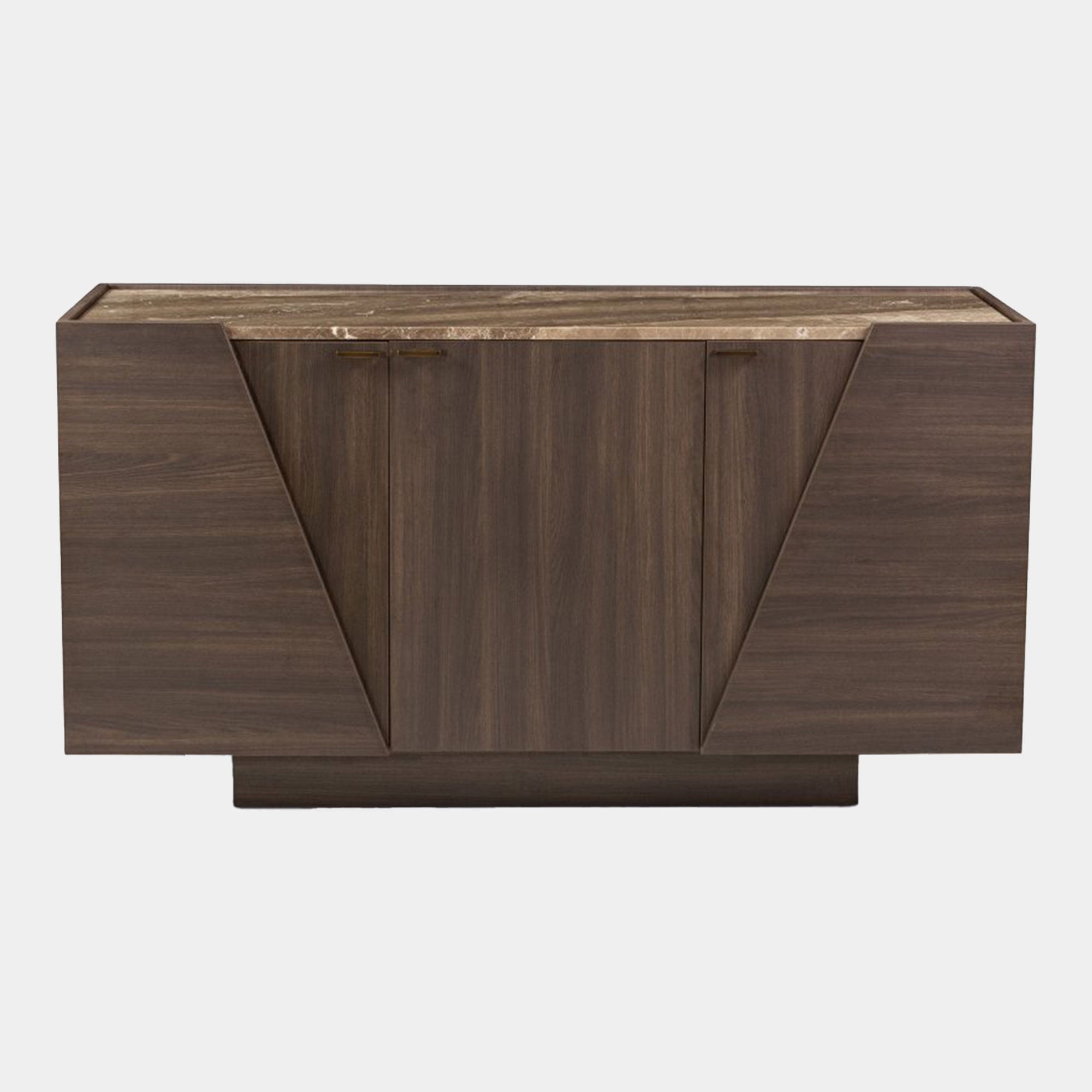 Venice - 3 Door Sideboard, Marble Top