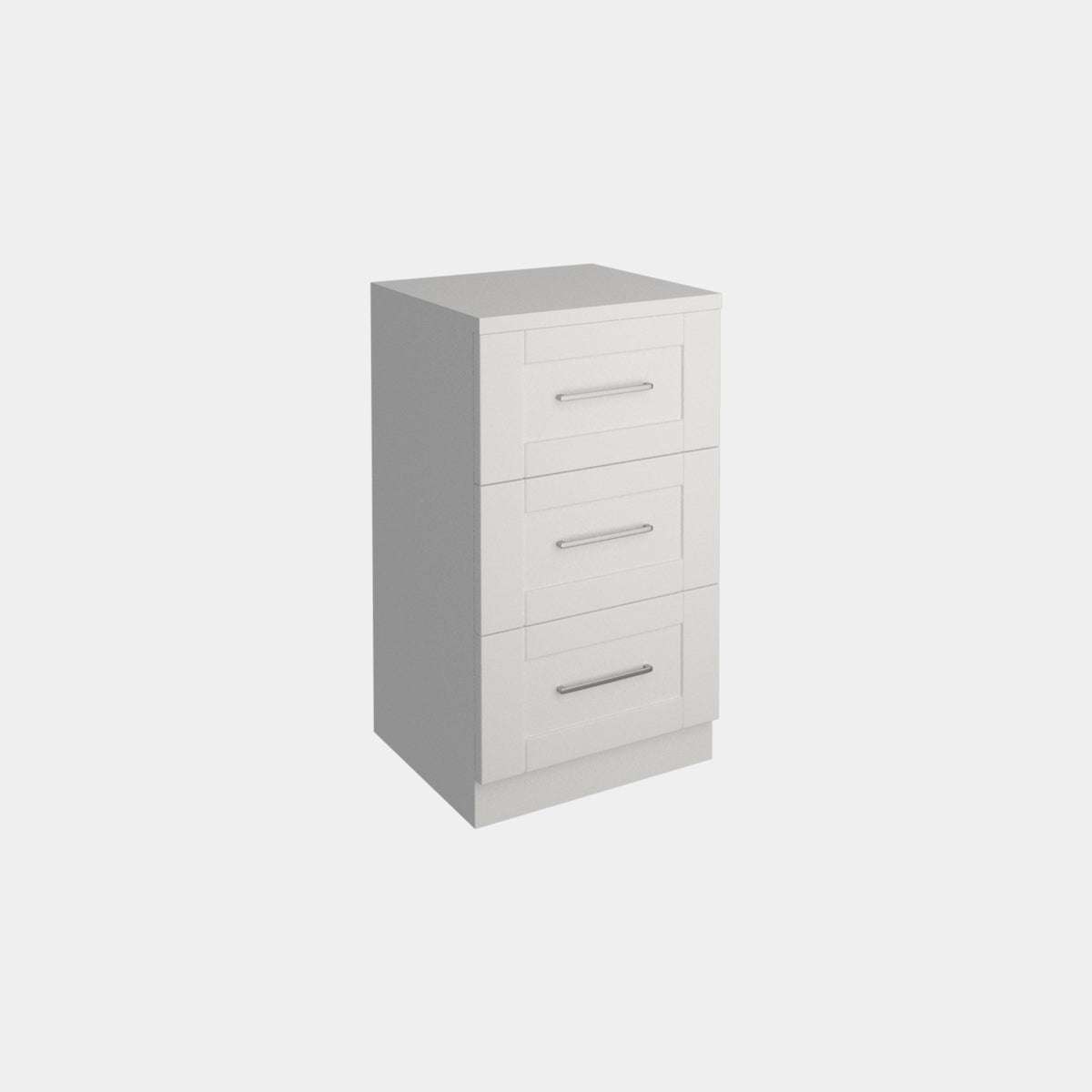 Maria - 3 Drawer Bedside Table