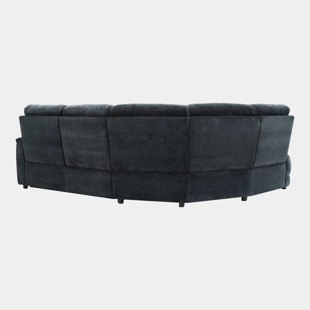 Chelsea - LHF Power Recliner Corner Sofa, Mayfair Midnight Fabric