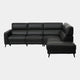 Hamilton - LHF Power Recliner Corner Sofa, Charcoal Leather